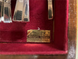 VTG Community finest  Silverplate Silverware Set in Wooden Box