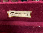 VTG Community finest  Silverplate Silverware Set in Wooden Box