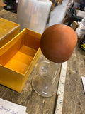Vtg 1940's Breast Pump Glass Original box Antique Doctor Medical Science Weareve