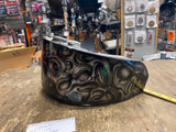 Center Fill Oil Tank Softail chopper Custom WCC Wrap Around Ext