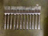 VTG Community finest  Silverplate Silverware Set in Wooden Box