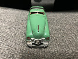 vtg 1940s Schuco Fex 1111 green wind up toy car limousine missing key