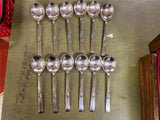 VTG Community finest  Silverplate Silverware Set in Wooden Box