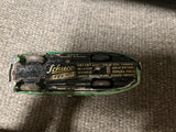 vtg 1940s Schuco Fex 1111 green wind up toy car limousine missing key