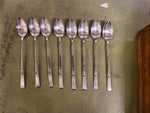 VTG Community finest  Silverplate Silverware Set in Wooden Box