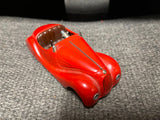 vtg Schuco Akustico 2002 red wind up toy Car Germany collectable rare
