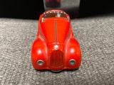 vtg Schuco Akustico 2002 red wind up toy Car Germany collectable rare