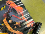 VTG 1980s Hot Stuff Fireman Original Hot Bikini Girl Poster 19.5X16