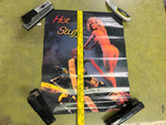 VTG 1980s Hot Stuff Fireman Original Hot Bikini Girl Poster 19.5X16