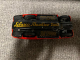 vtg Schuco Akustico 2002 red wind up toy Car Germany collectable rare