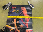 VTG 1980s Hot Stuff Fireman Original Hot Bikini Girl Poster 19.5X16