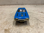 vtg Eldon 1/32 1029-12A 1962 Ford Thunderbird slot car blue racer