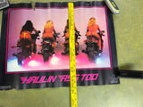 VTG 1986 One Stop Posters Haulin But Too Silvermoon 17X22 Man Cave Decoration