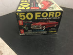 Vintage Original AMT '50 Ford Convertible 3 in 1 Model Kit open box Litho model