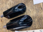 Streamliner Footpegs Black OEM Factory Harley Softail Sportster dyna Highway Peg