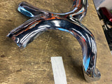 Exhaust Heat Shield 1979 Sportster Hugger Ironhead Siamese Pipes Cover Harley
