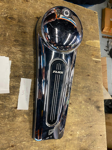 Chrome Dash Cover Panel Harley Street Glide FLHX 2008^ Stock Fact Gas cap door