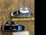 Harley Sportster 883 1200 Chrome Swingarm Axle Cover Kit Trim 2004^ 45448-04