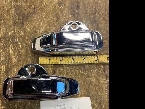 Harley Sportster 883 1200 Chrome Swingarm Axle Cover Kit Trim 2004^ 45448-04