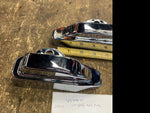 Harley Sportster 883 1200 Chrome Swingarm Axle Cover Kit Trim 2004^ 45448-04