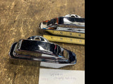 Harley Sportster 883 1200 Chrome Swingarm Axle Cover Kit Trim 2004^ 45448-04