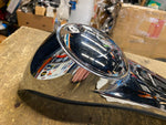 Chrome Dash Cover Panel Harley Street Glide FLHX 2008^ Stock Fact Gas cap door