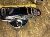 Harley Sportster 883 1200 Chrome Swingarm Axle Cover Kit Trim 2004^ 45448-04