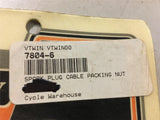 Colony Spark Plug Cable Packing Nut Kit 1927-59 Harley-Davidson coils Pn #7804-6