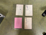 VTG Antique Early 1900s Lot of 4 Mixed Topics Military Geraldine Farrar