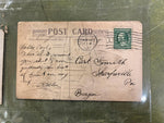 VTG Antique Early 1900s Lot of 4 Postcards Mixed Topics Peaches Victorian Ladies