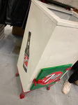 Vtg Antique Soda 7Up Cooler Ice Box Frost Kiss 1900's Early Man Cave Collector