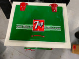 Vtg Antique Soda 7Up Cooler Ice Box Frost Kiss 1900's Early Man Cave Collector