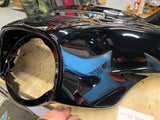 Vivid Black OEM Factory Fairing Harley Ultra Street Classic FLH Glide FLHX 2014^