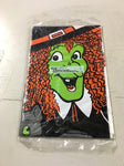 Vtg Fun World Halloween Door Cover Witch "Stay for a Spell" w Pumpkin Bats cat