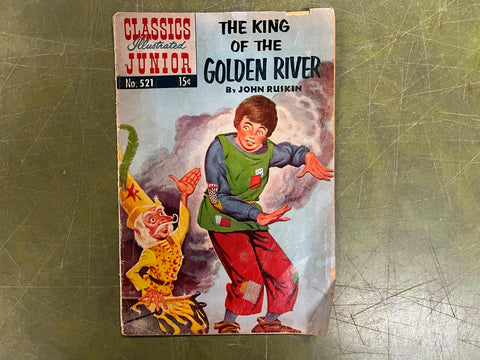 VTG CLASSICS ILLUSTRATED JUNIOR #521 - THE KING OF THE GOLDEN RIVER