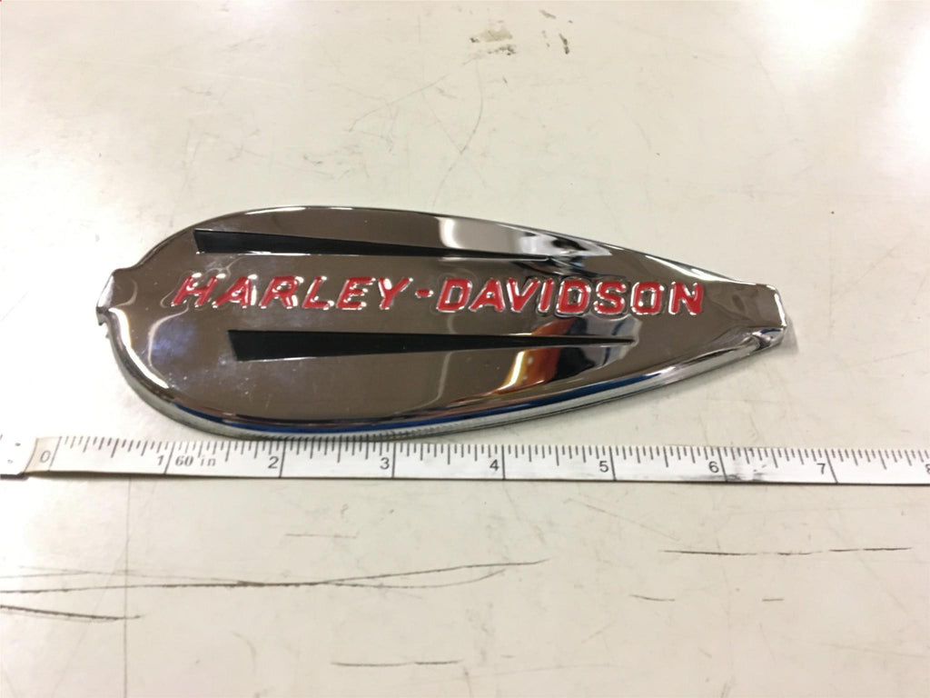 Knucklehead Emblems Single Genuine Harley Gas Tank Emblem Badge Knucklehead '40-'46 Chrome ...