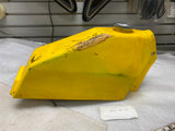 Vtg 1970's Maico Enduro MX Coffin Style Gas Fuel Tank AHRMA CZ Cap OEM 250 400?