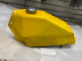 Vtg 1970's Maico Enduro MX Coffin Style Gas Fuel Tank AHRMA CZ Cap OEM 250 400?