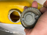 Vtg 1970's Maico Enduro MX Coffin Style Gas Fuel Tank AHRMA CZ Cap OEM 250 400?