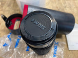 Sigma 80-200 Telephoto lens Zoom Cannon Mount Case 1.35 A-1 Ae1 35mm camera Vtg
