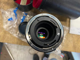 Sigma 80-200 Telephoto lens Zoom Cannon Mount Case 1.35 A-1 Ae1 35mm camera Vtg