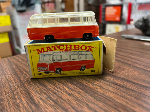 VTG Matchbox Series Lesney 68-3 Mercedes Coach in Orig Box