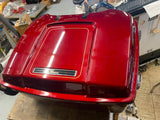 Tour pak Harley OEM Merlot Red Tri Classic flh 2010 Factory Nice!