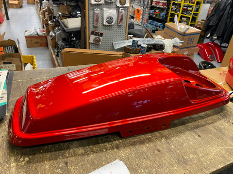 Factory Harley Speaker Lid Saddlebag Harley FLHX Street road Glide Candy Orange