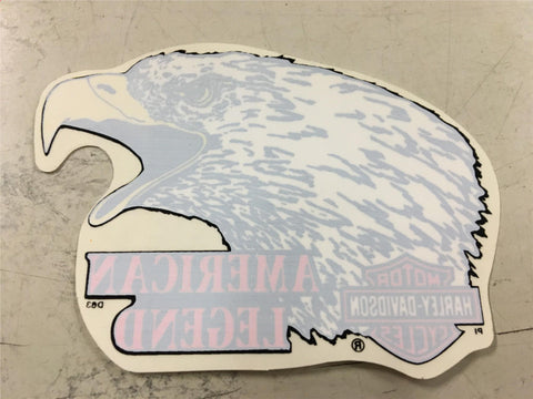 Harley-Davidson motorcycle Bald Eagle American Legend decal sticker emblem décor