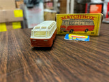 VTG Matchbox Series Lesney 68-3 Mercedes Coach in Orig damaged Box