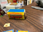 VTG Matchbox Series Lesney 68-3 Mercedes Coach in Orig damaged Box