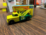 VTG Matchbox Lesney #13 BP 1965 Dodge Wreck Truck Red Hook Original Box