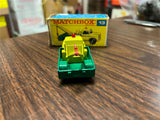 VTG Matchbox Lesney #13 BP 1965 Dodge Wreck Truck Red Hook Original Box