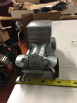 1926 Ford 1974 Banthrico Company Chicago IL Coin Bank silver Car Metal 6" piggy